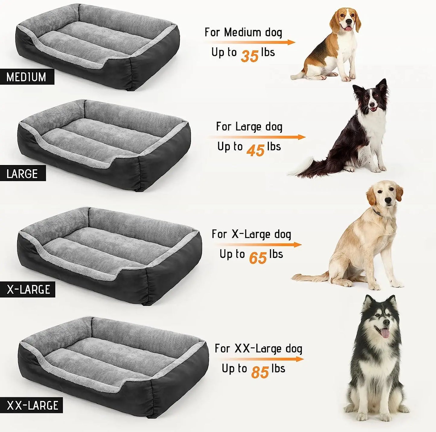 Washable Dog Bed Mattress Comfortable